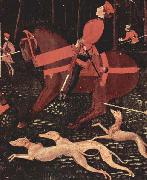 Portion of Paolo Uccello The Hunt